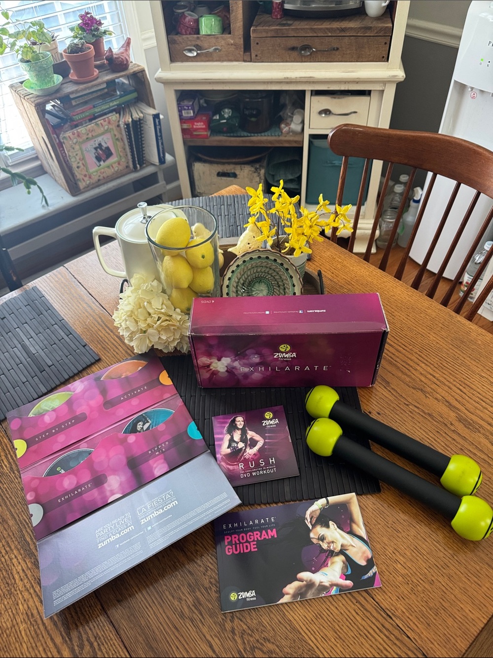 Zumba Fitness Exhilarate Body Shaping System in original box